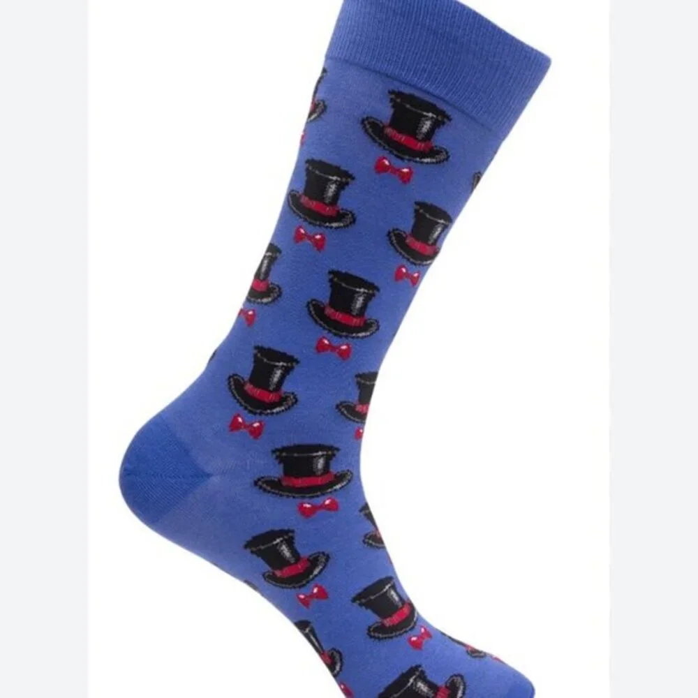 Hot Socks Party Crew‎ Socks Casual / Dress Socks Mens Size 10-13 NWT
